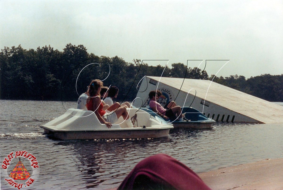 Paddle Boats At Six Flags Great Adventure